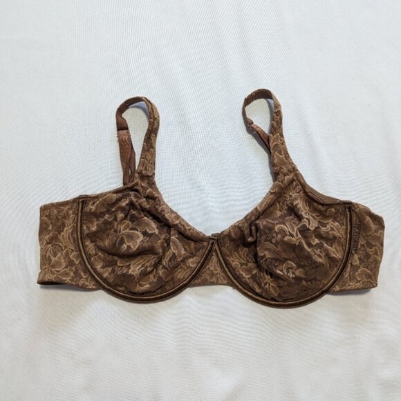 Curvation Other - Curvation lightweight brown lace bra 40D